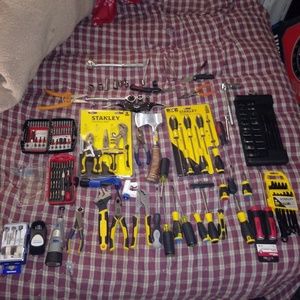 Assorted tools most have never been used